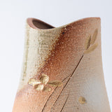 Sunlight Shigaraki Ware Long Flower Vase