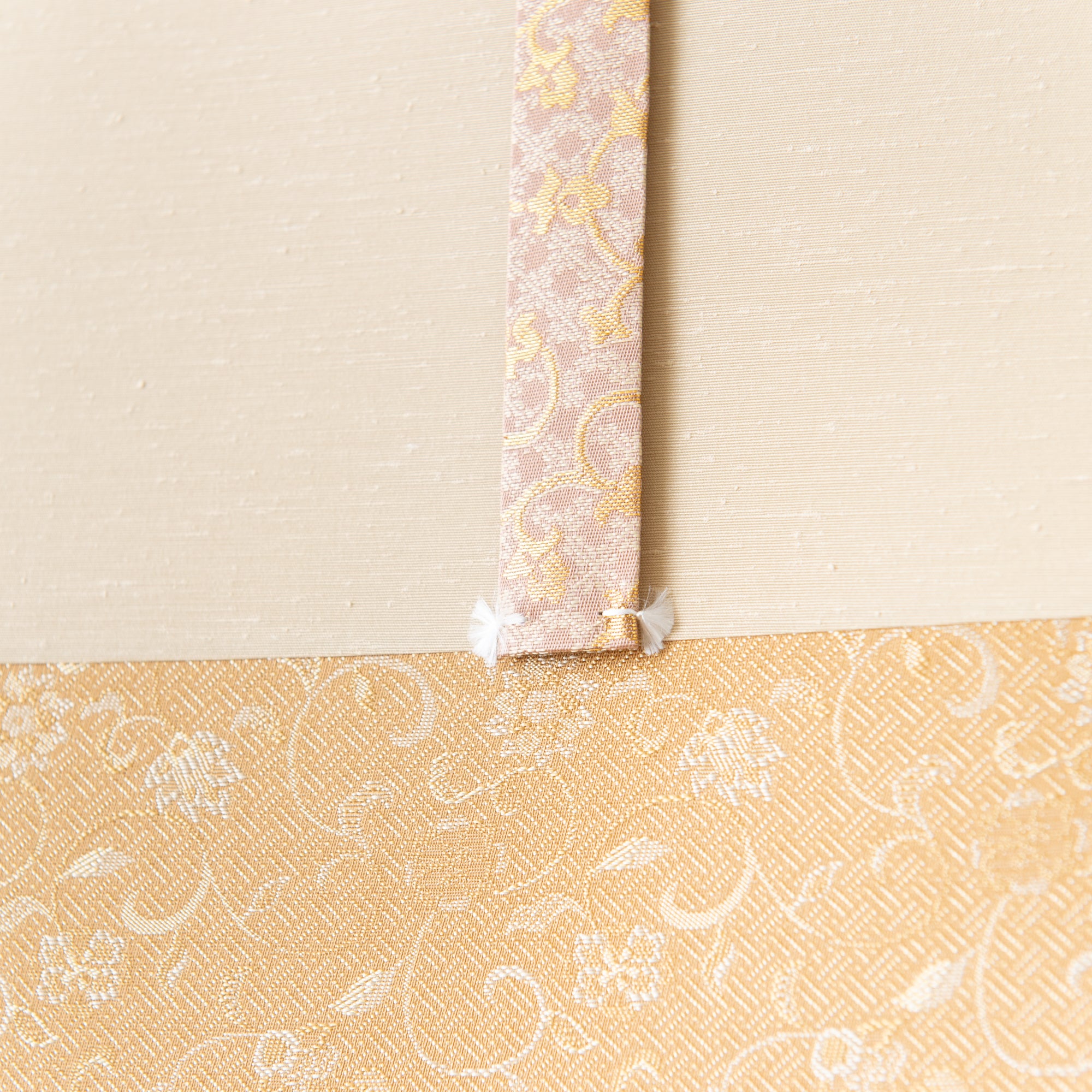 Red Mt. Fuji And Soaring Cranes Kakejiku Hanging Scroll