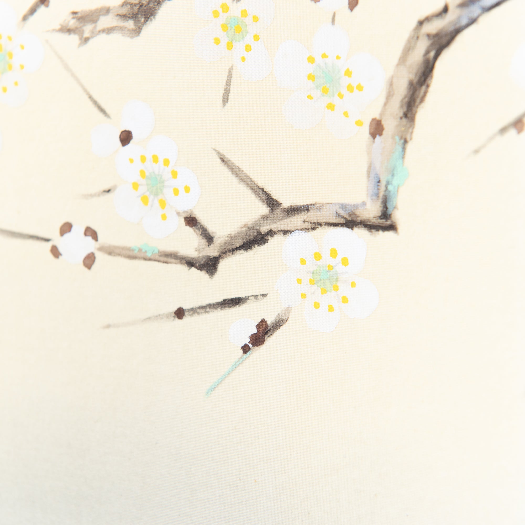 Warbler Among Plum Blossoms Kakejiku Hanging Scroll