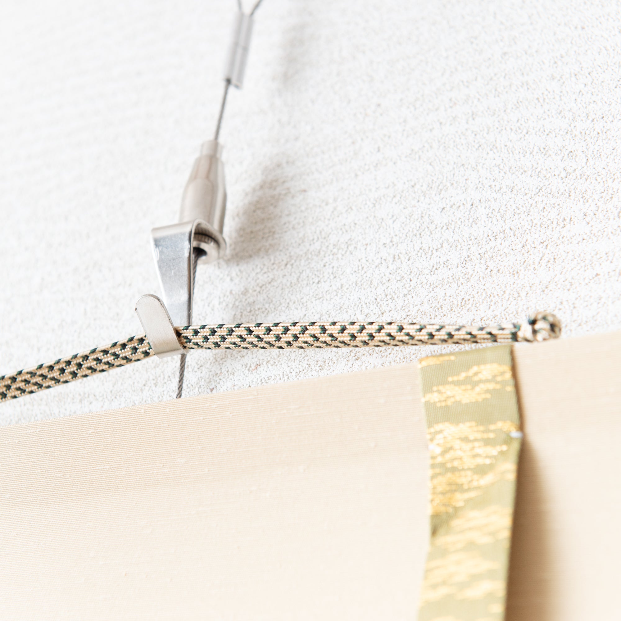 Cat and Butterfly Kakejiku Hanging Scroll