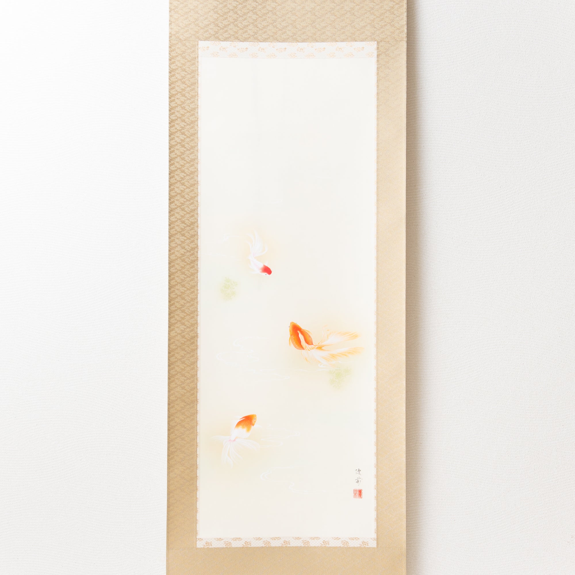 Goldfish Kakejiku Hanging Scroll