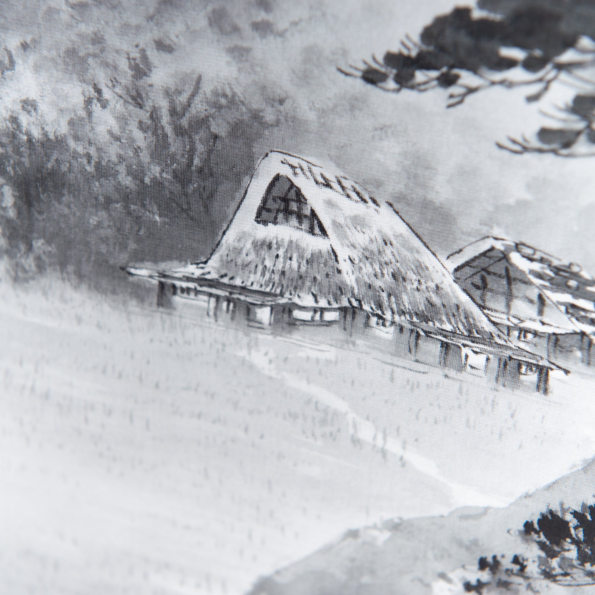 Landscape in Ink Painting Kakejiku Hanging Scroll