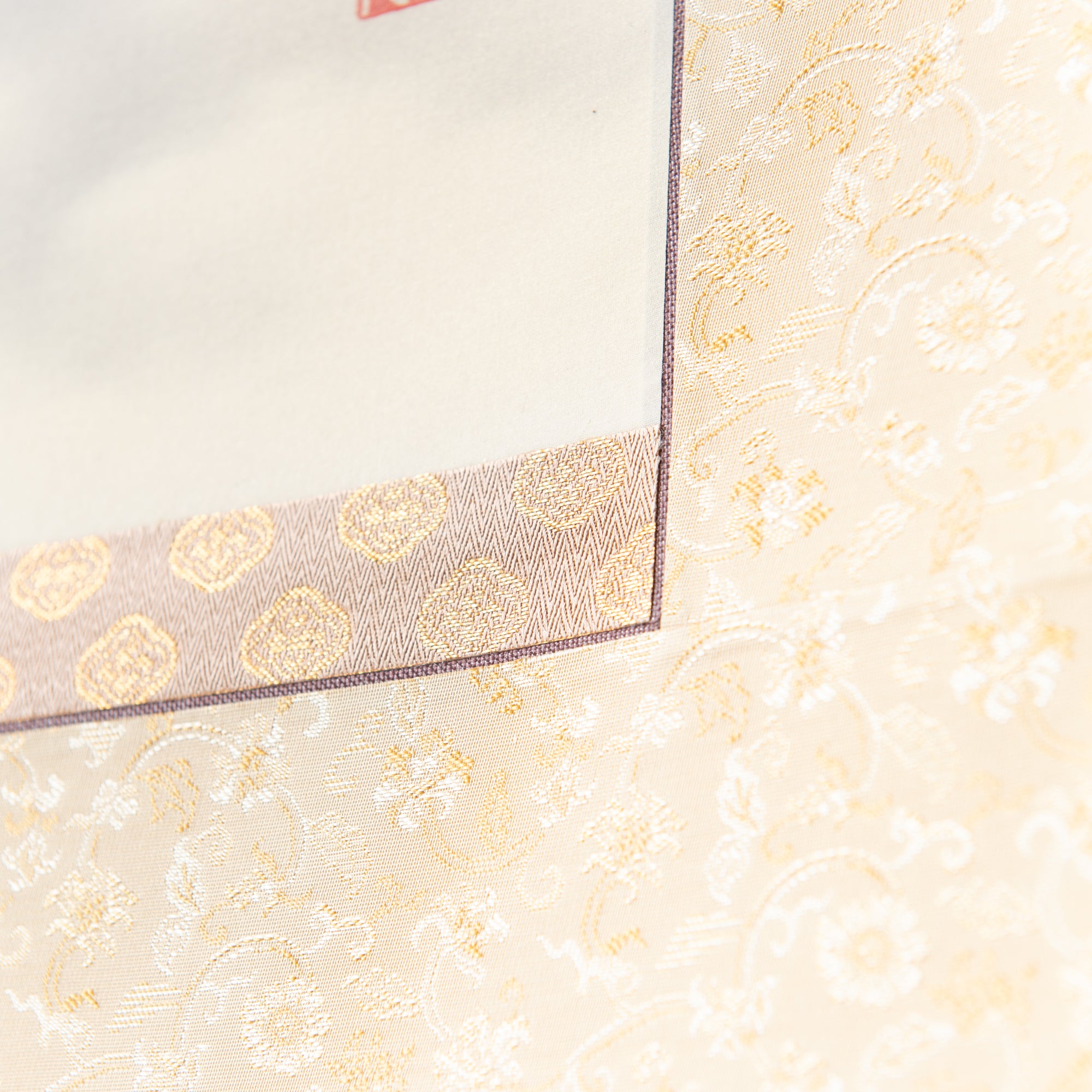 Golden Mt. Fuji Kakejiku Hanging Scroll