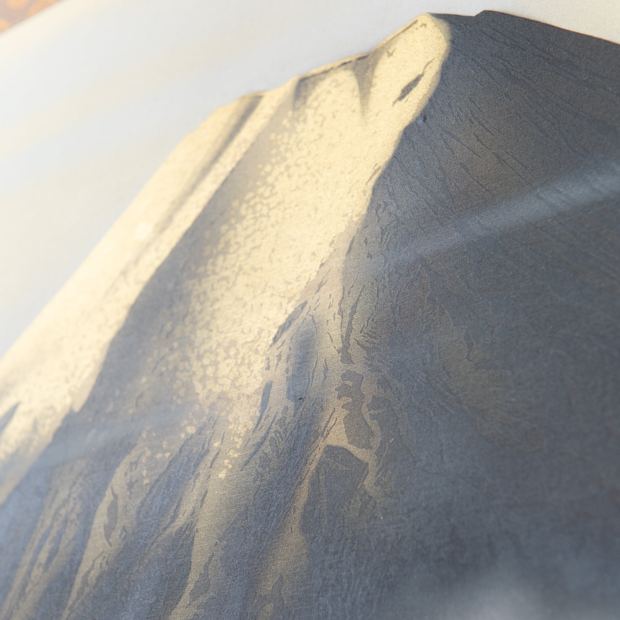 Golden Mt. Fuji Kakejiku Hanging Scroll