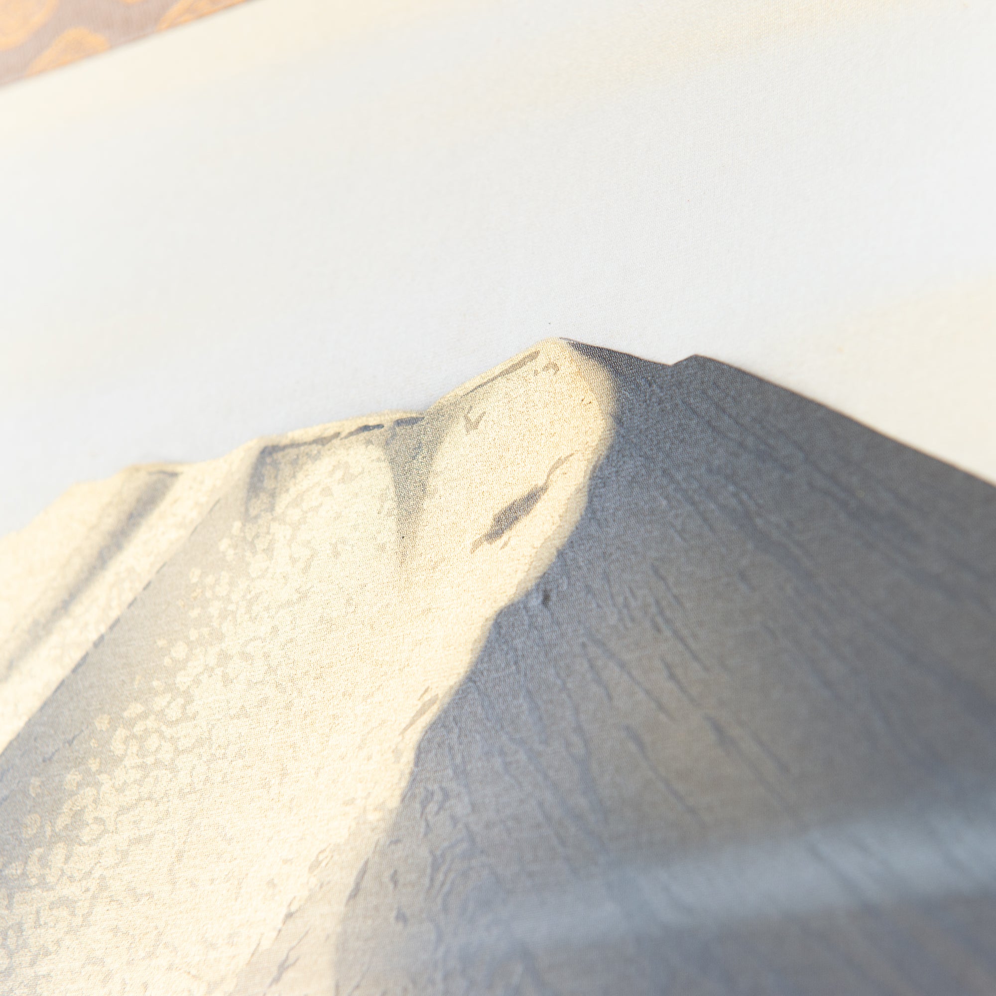 Golden Mt. Fuji Kakejiku Hanging Scroll