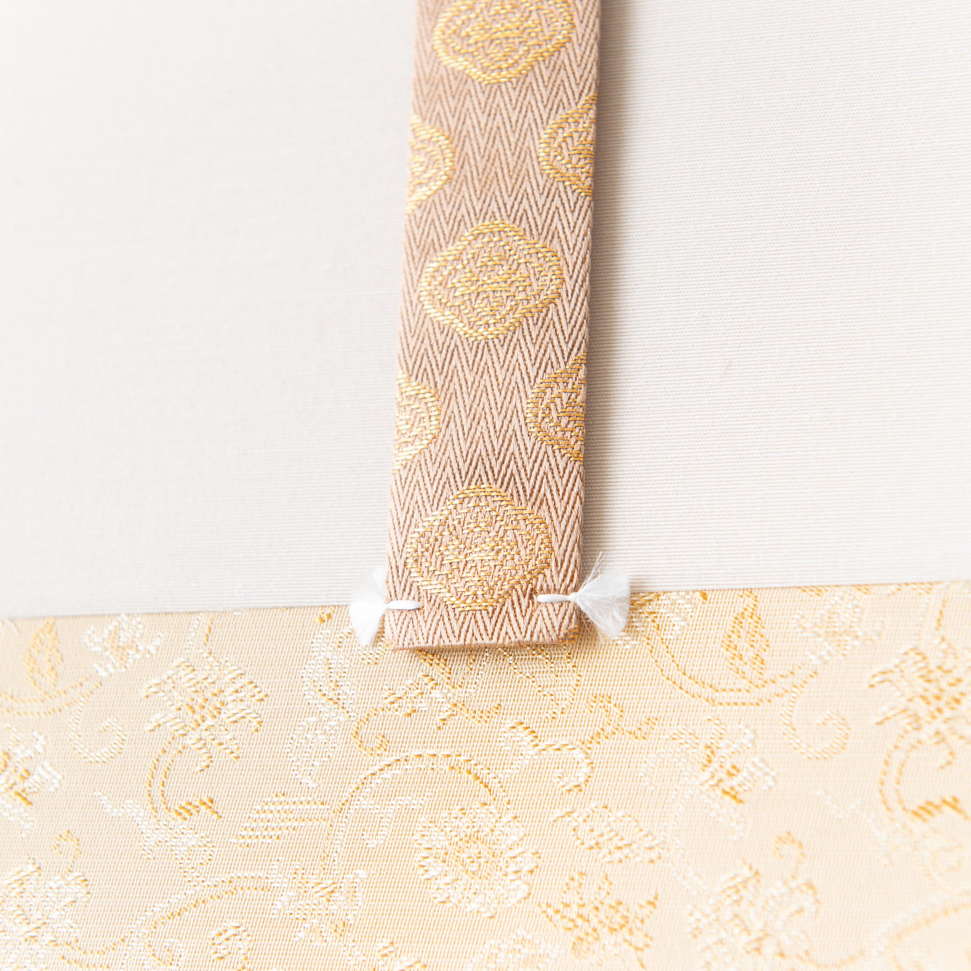 Golden Mt. Fuji Kakejiku Hanging Scroll