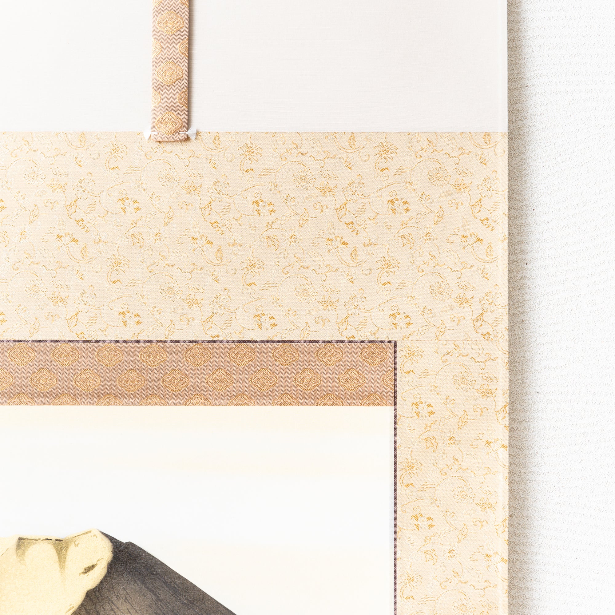 Golden Mt. Fuji Kakejiku Hanging Scroll