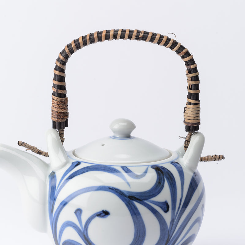 Baizan Kiln Arabesque Tobe Japanese Teapot 30.4oz (900ml)