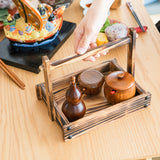Gourd Yamanaka Lacquerware Shichimi Togarashi Spice Container