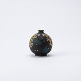 Nakada Kingyoku Morikin Sakura Aochibu Small Round Vase