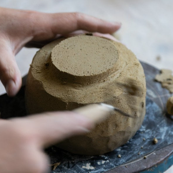 Black Raku Matcha Bowl