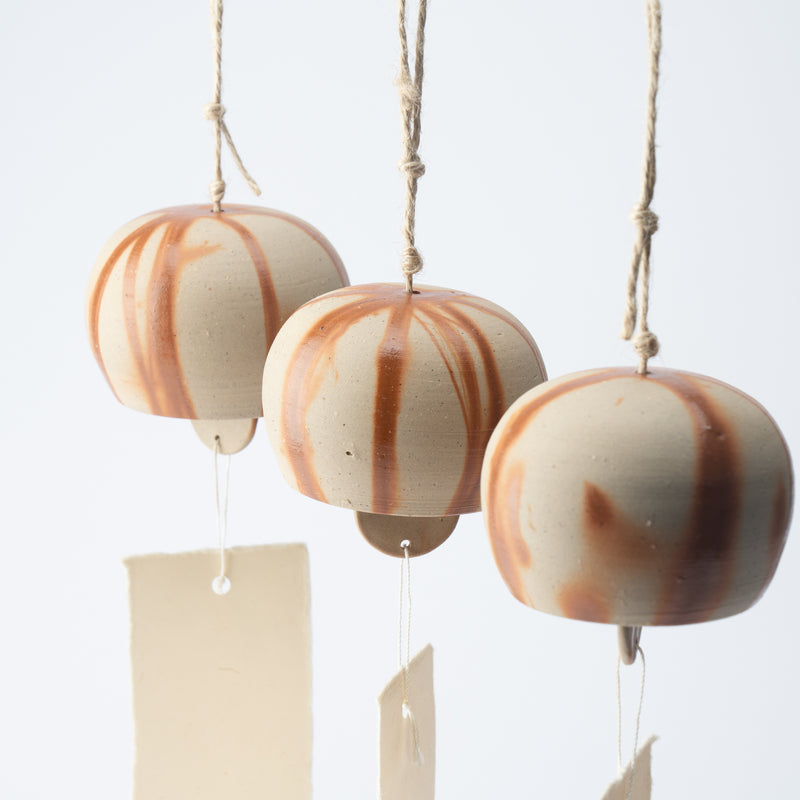 Hozan Kiln Hidasuki Bizen Ware Wind Bell