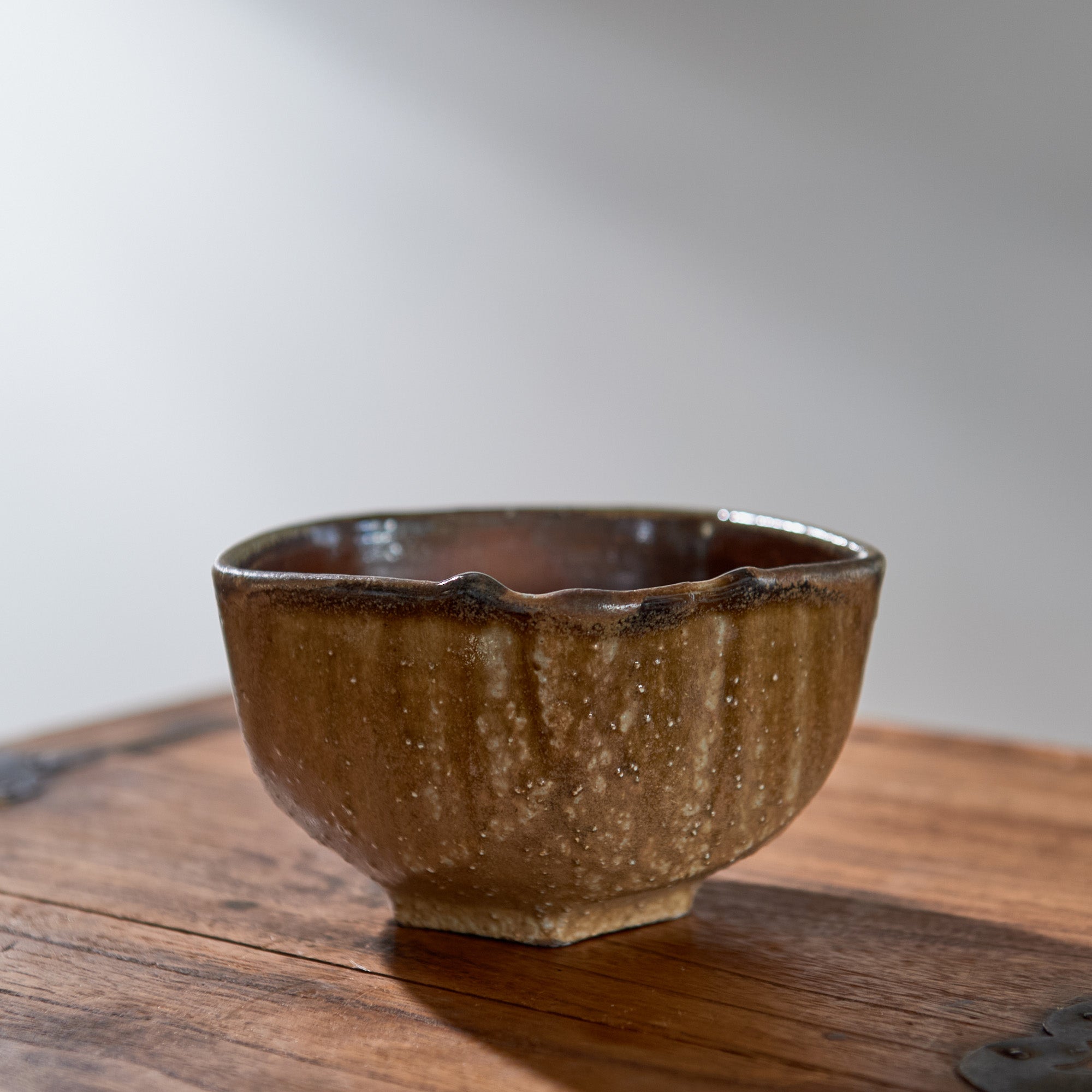 Goma Five-Sided Matcha Bowl