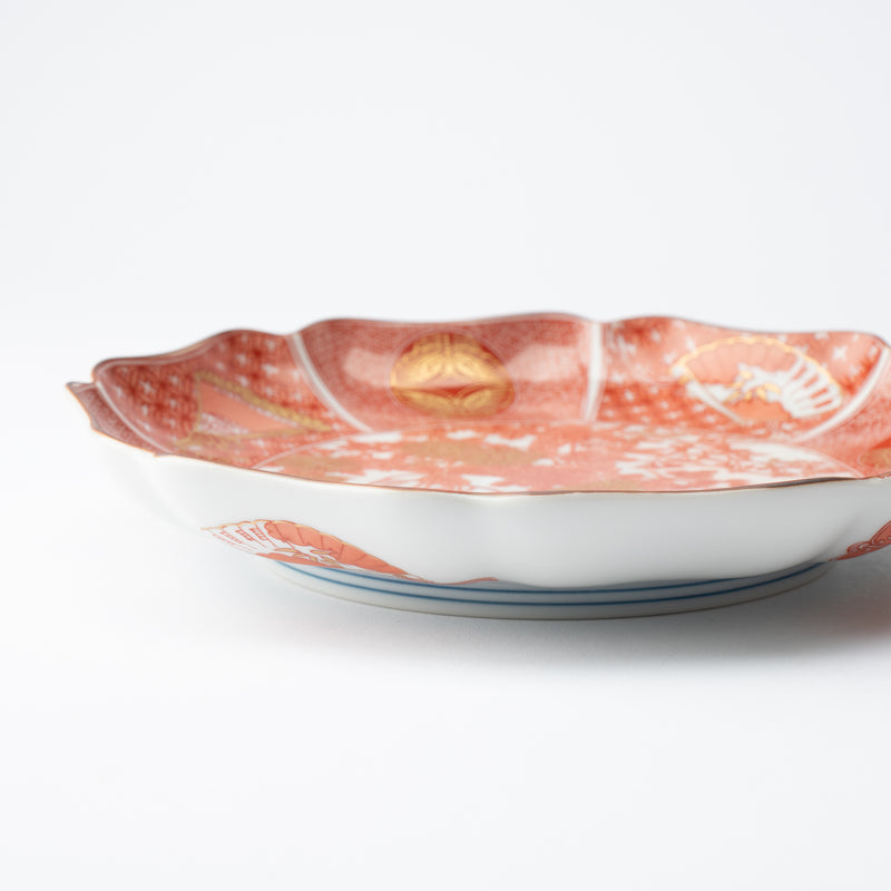 Art Styles of the Past IIdaya Akae Kutani Decorative Plate