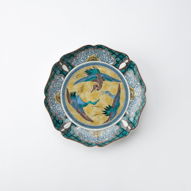 Art Styles of the Past Yoshidaya Kutani Decorative Plate