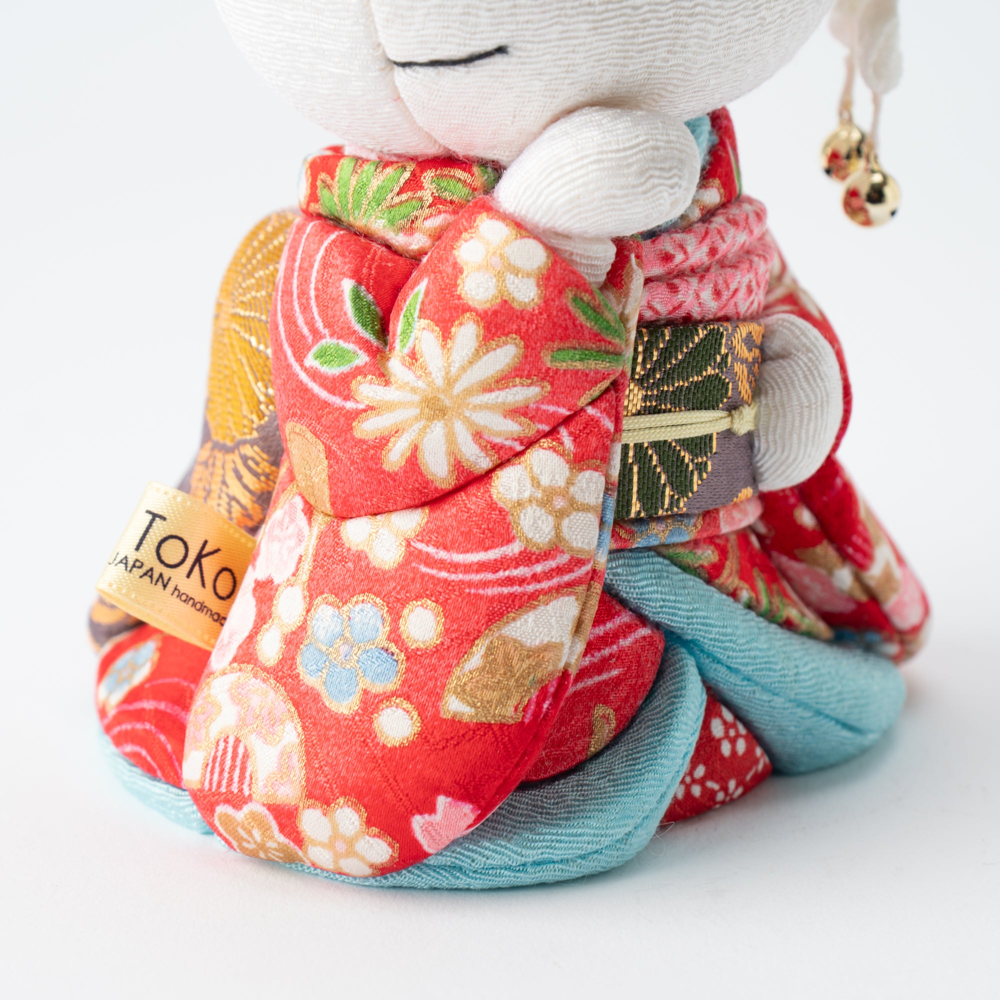 Red Maiko Styled Hello Kitty Lucky Cat