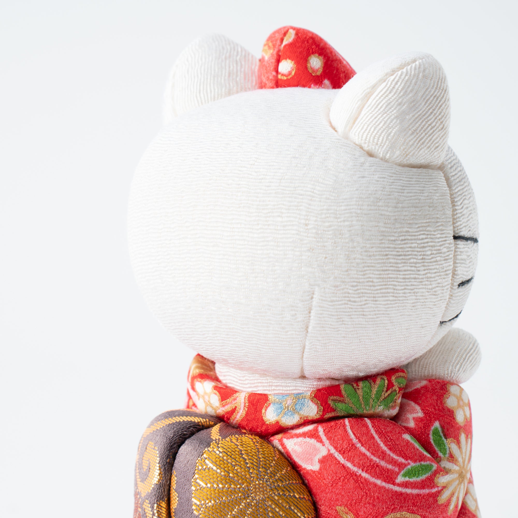 Red Maiko Styled Hello Kitty Lucky Cat