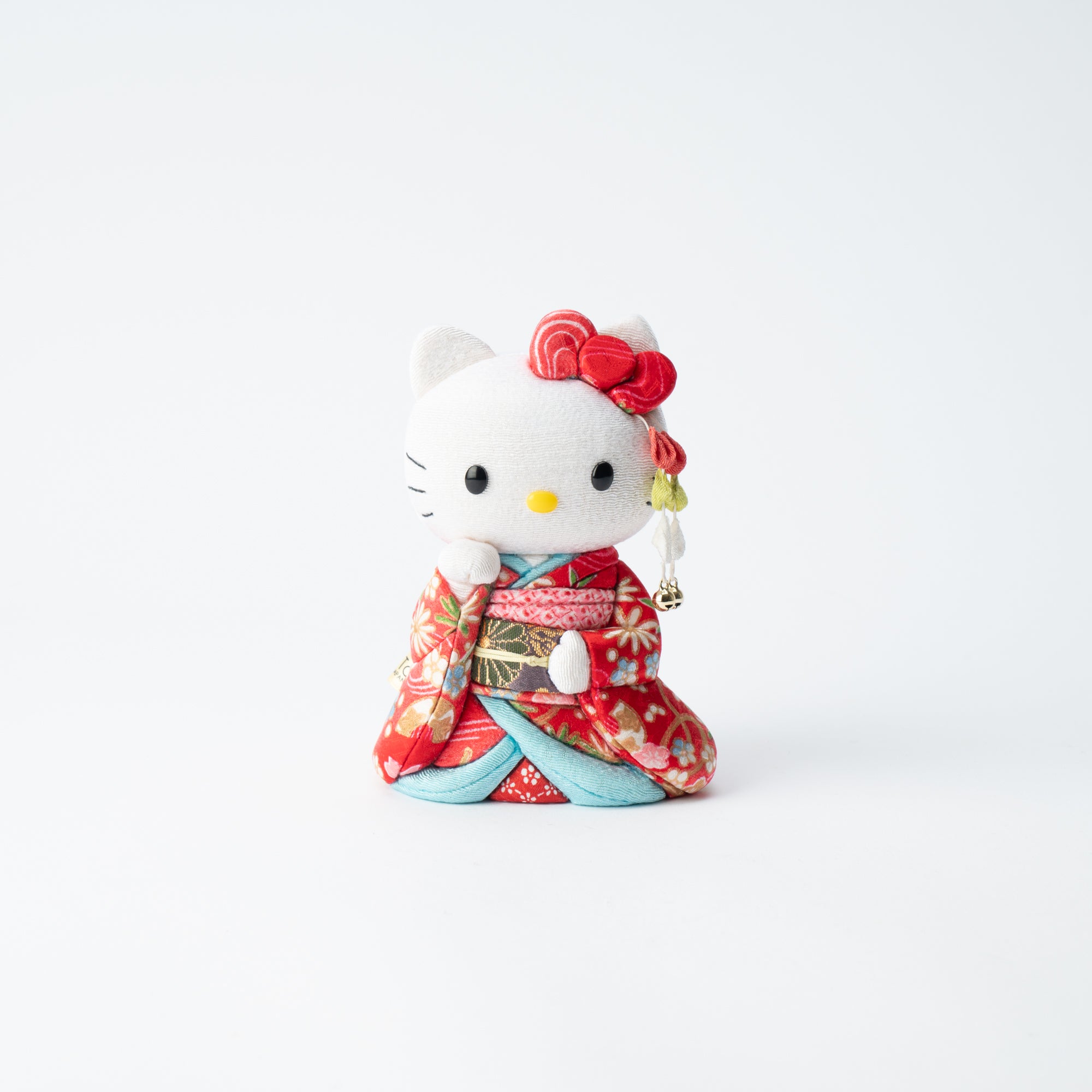 Red Maiko Styled Hello Kitty Lucky Cat