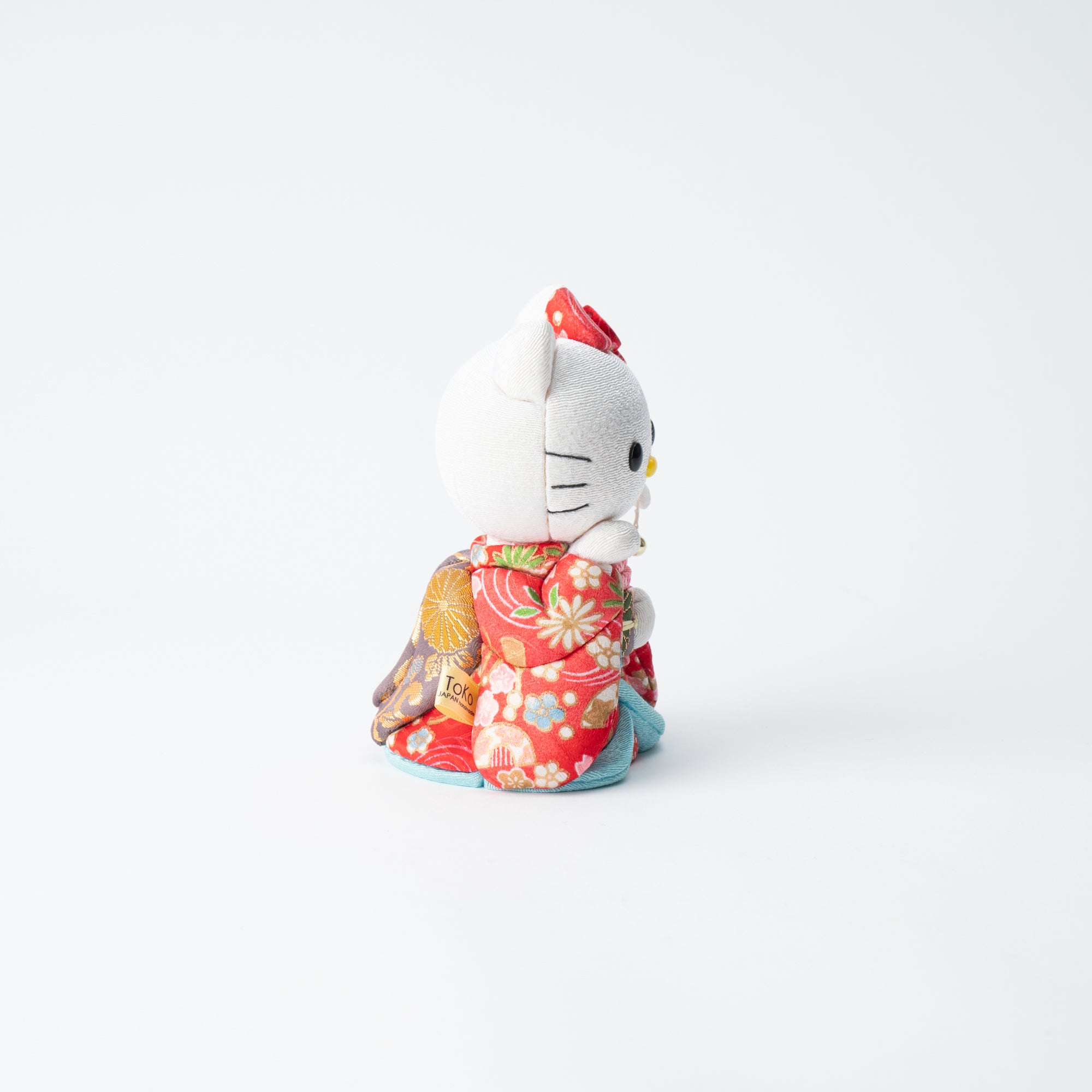 Red Maiko Styled Hello Kitty Lucky Cat