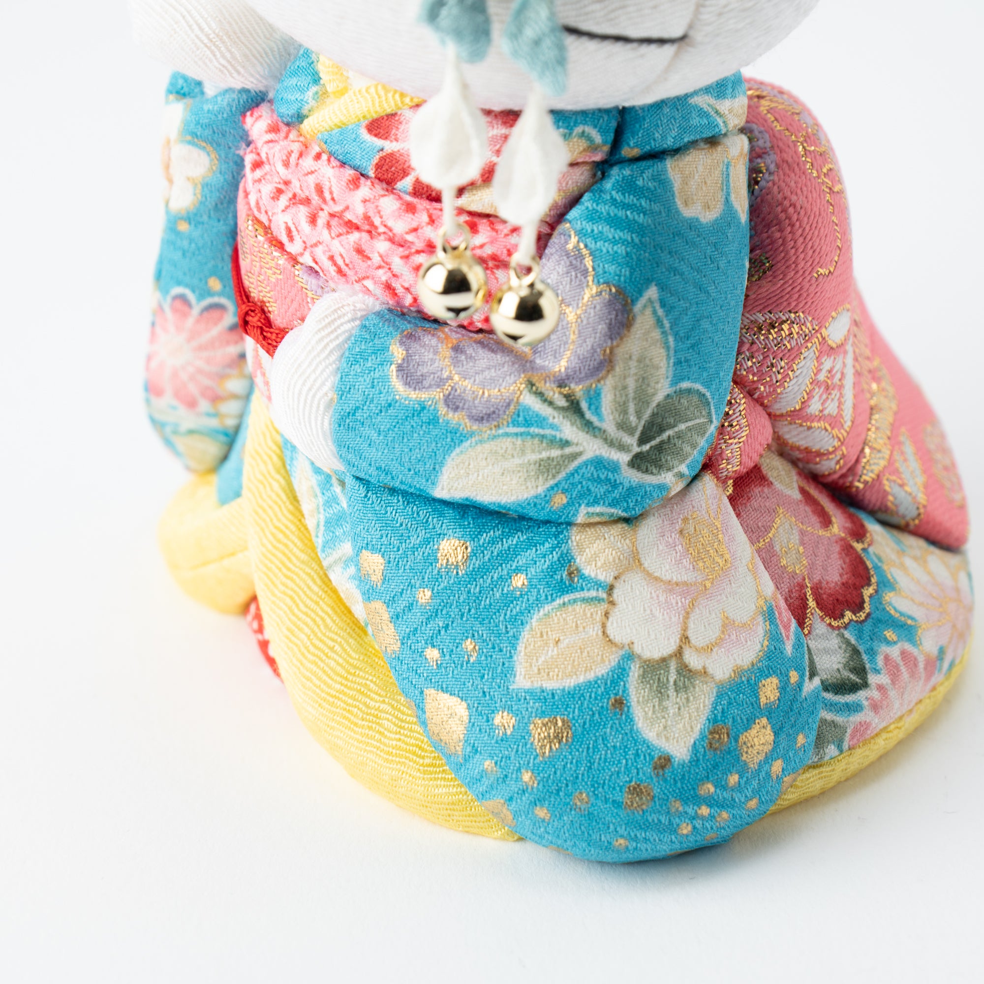 Blue Maiko Styled Hello Kitty Lucky Cat