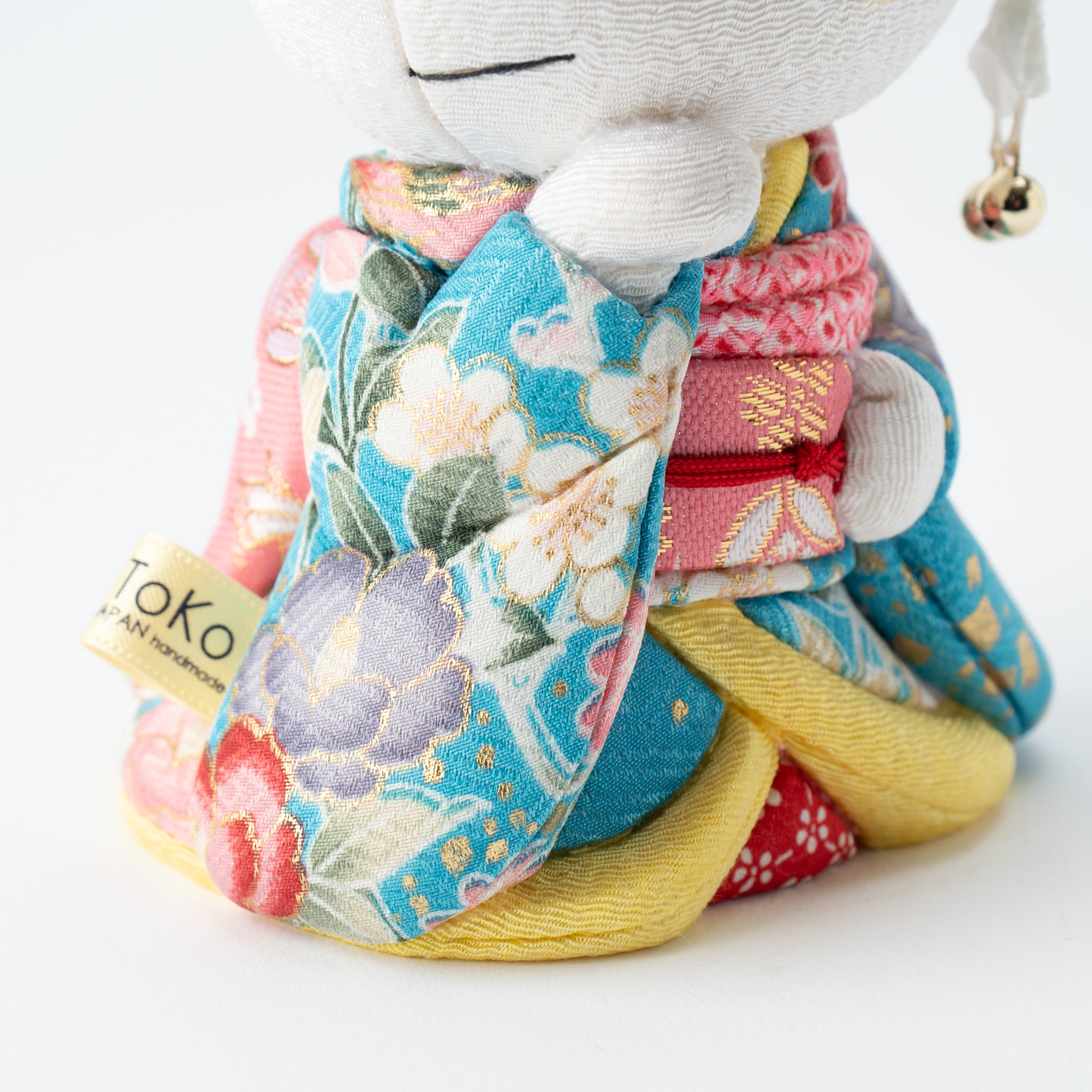 Blue Maiko Styled Hello Kitty Lucky Cat