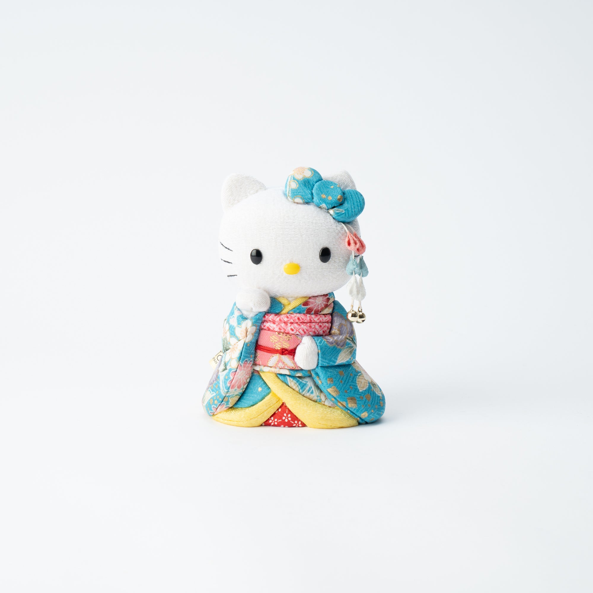 Blue Maiko Styled Hello Kitty Lucky Cat