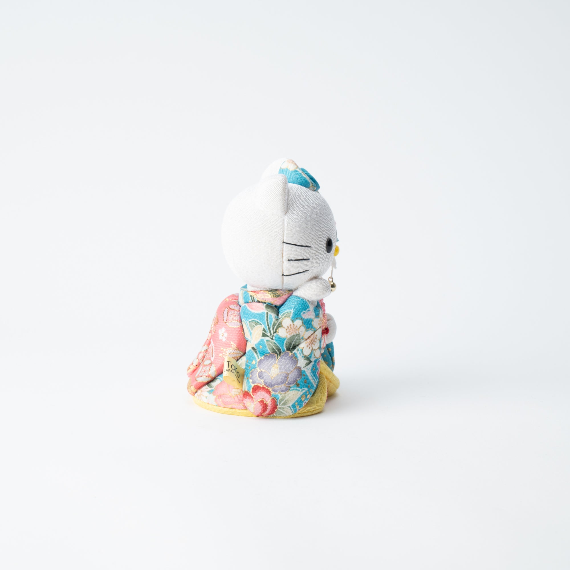 Blue Maiko Styled Hello Kitty Lucky Cat