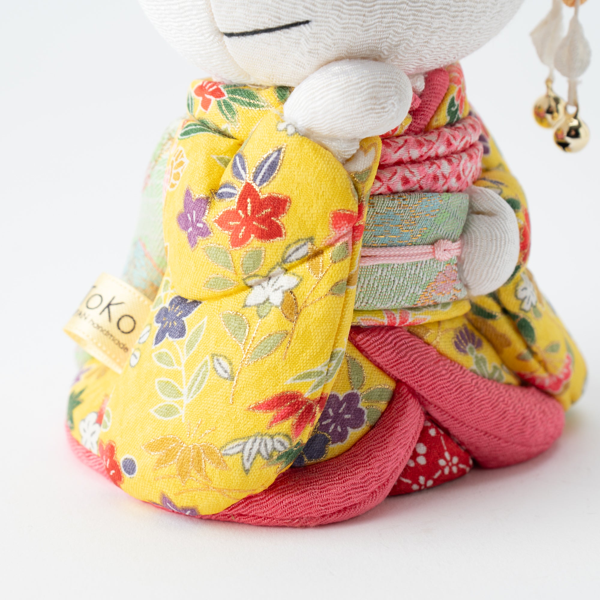 Yellow Maiko Styled Hello Kitty Lucky Cat