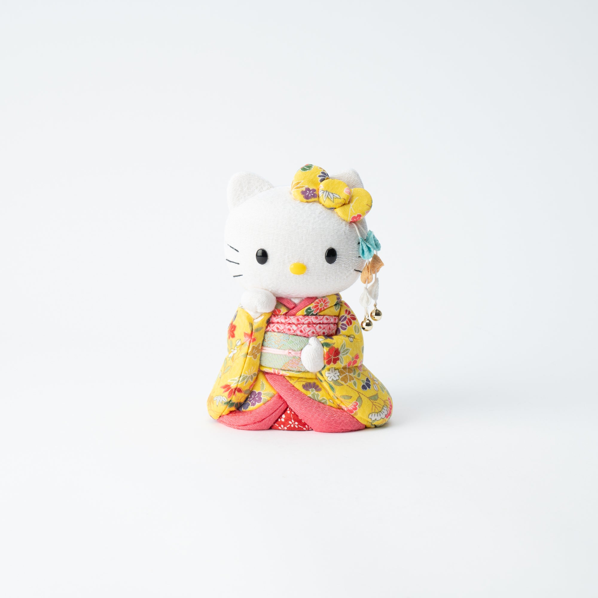 Yellow Maiko Styled Hello Kitty Lucky Cat