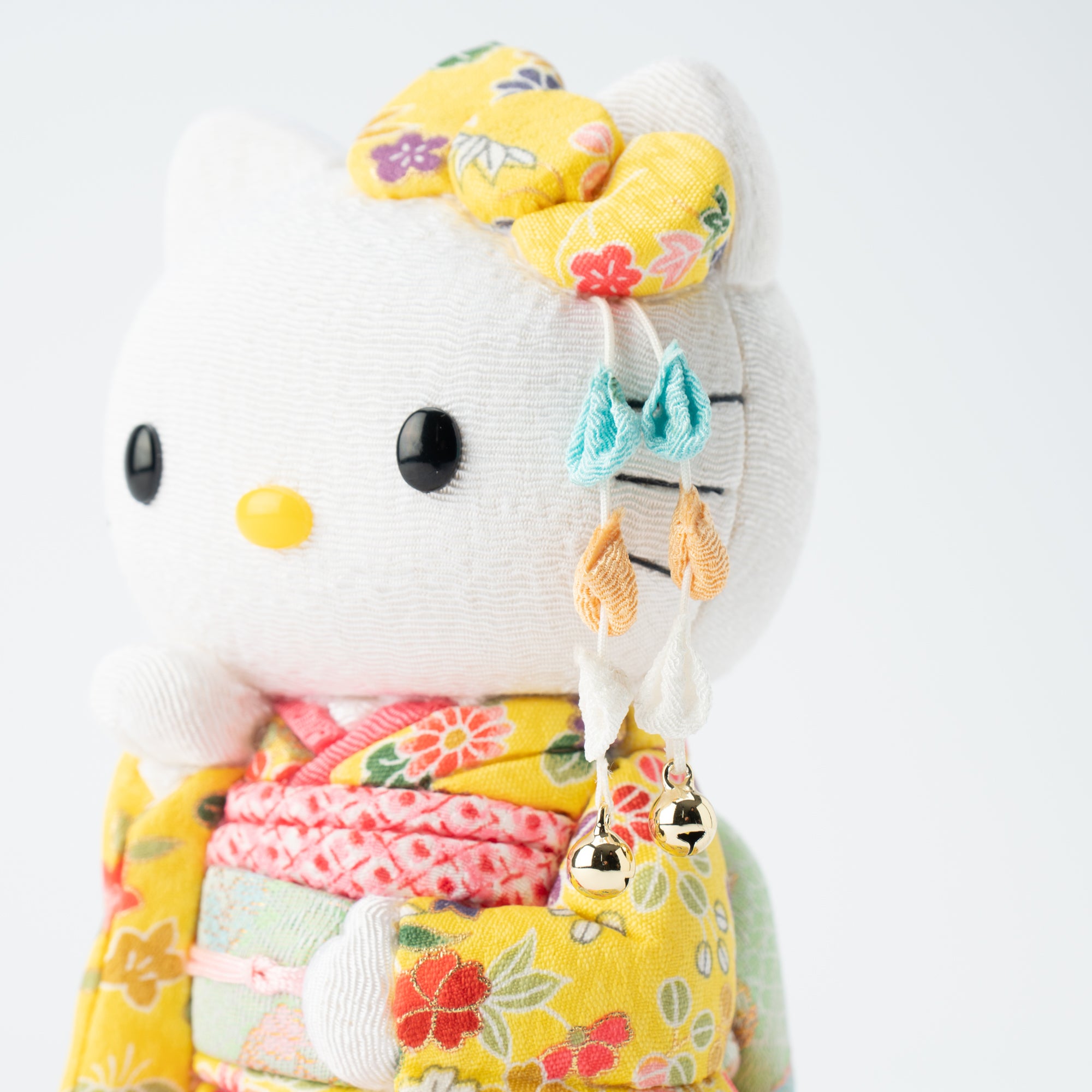 Yellow Maiko Styled Hello Kitty Lucky Cat