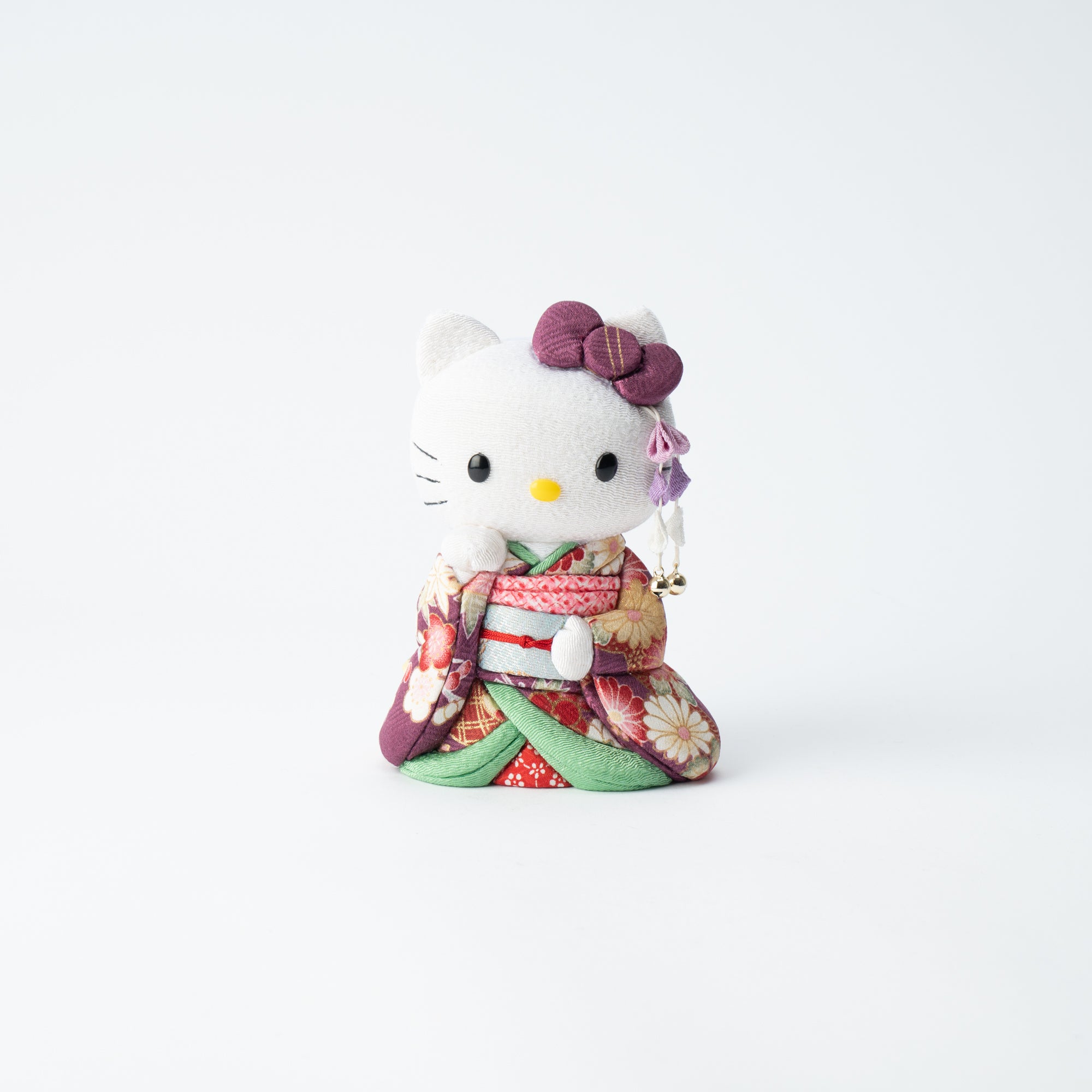 Purple Maiko Styled Hello Kitty Lucky Cat