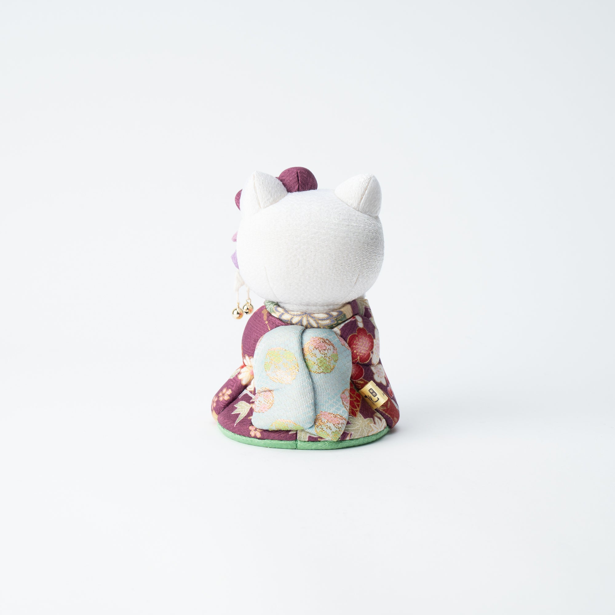 Purple Maiko Styled Hello Kitty Lucky Cat