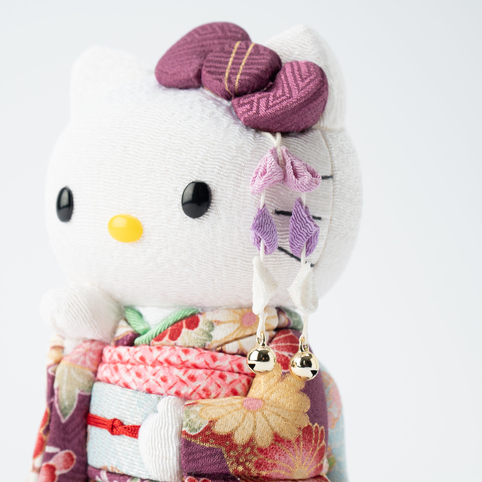 Purple Maiko Styled Hello Kitty Lucky Cat