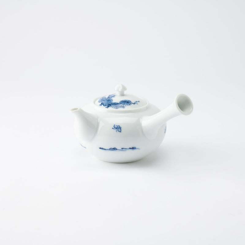 Kakusho Kiln Karako Mikawachi Ware Japanese Teapot 220 ml (7.4 oz)