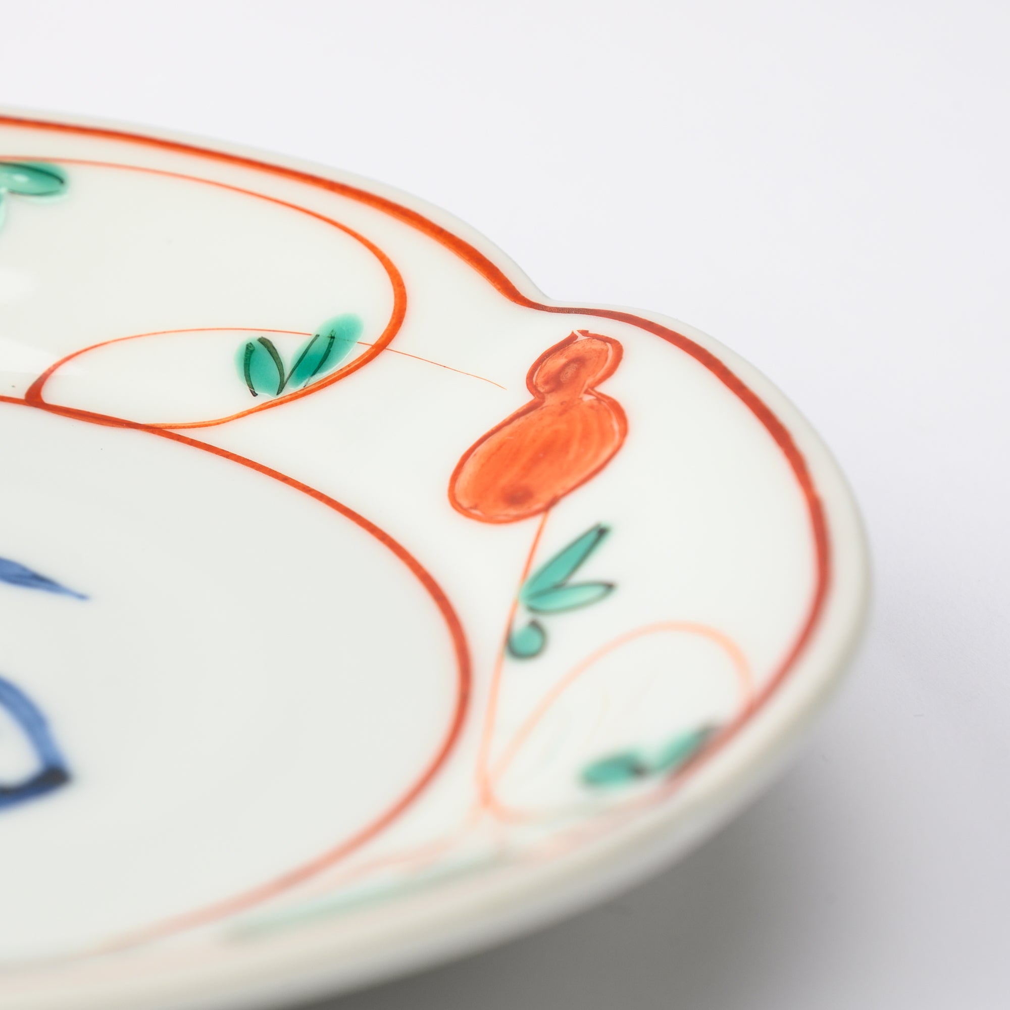 Akae Six Gourds Side Plate