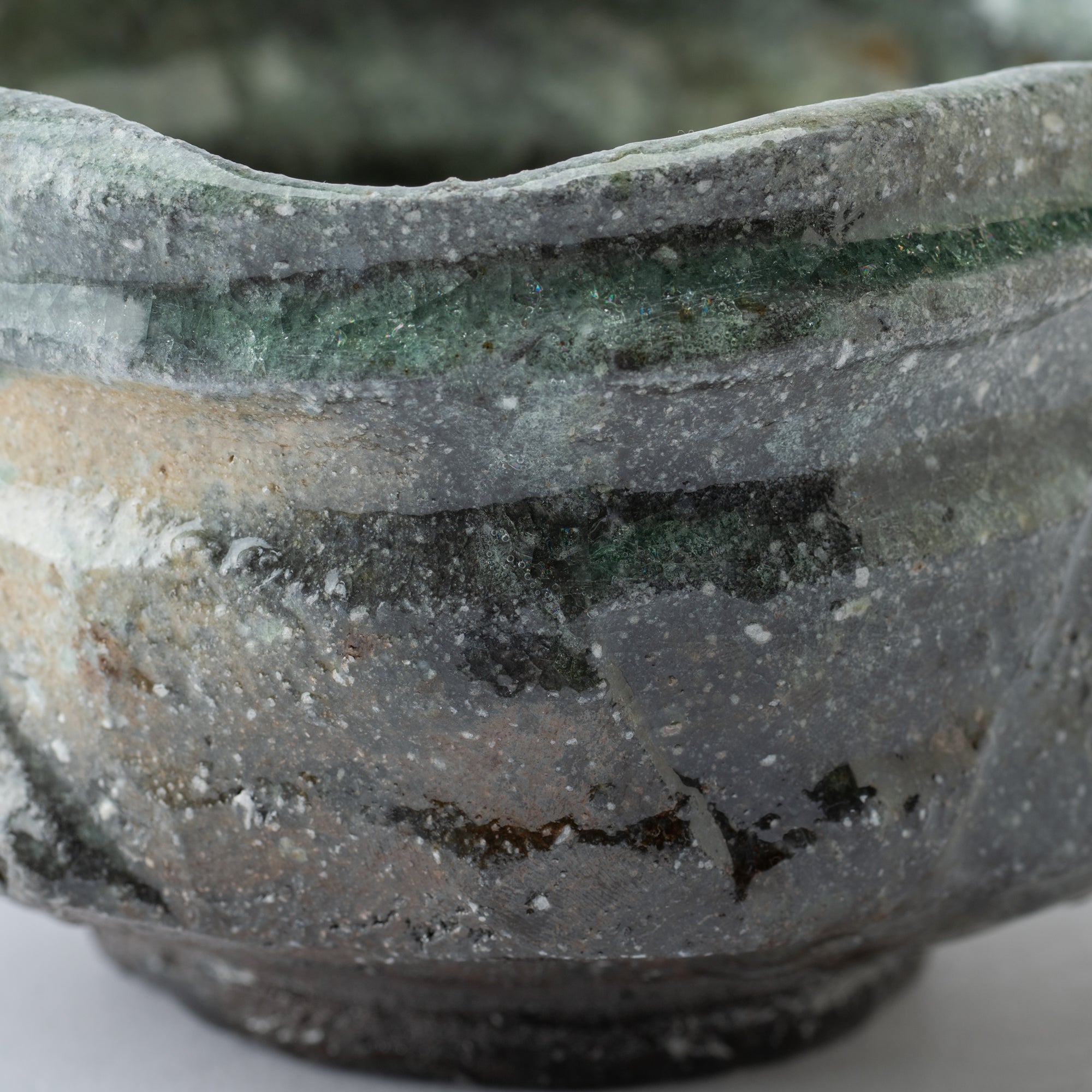 Iga Fluid Luster Matcha Bowl