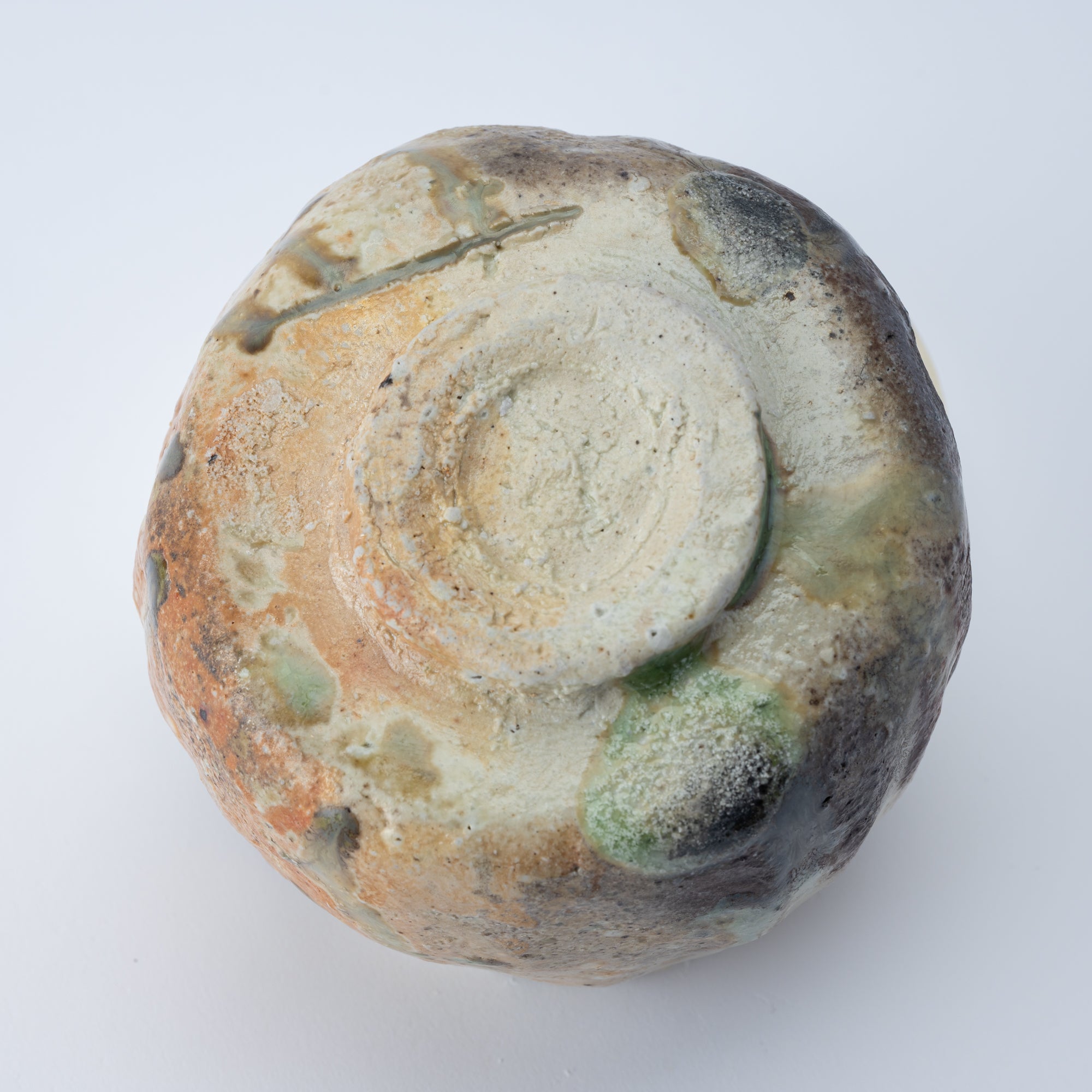 Iga Earthen Round Matcha Bowl