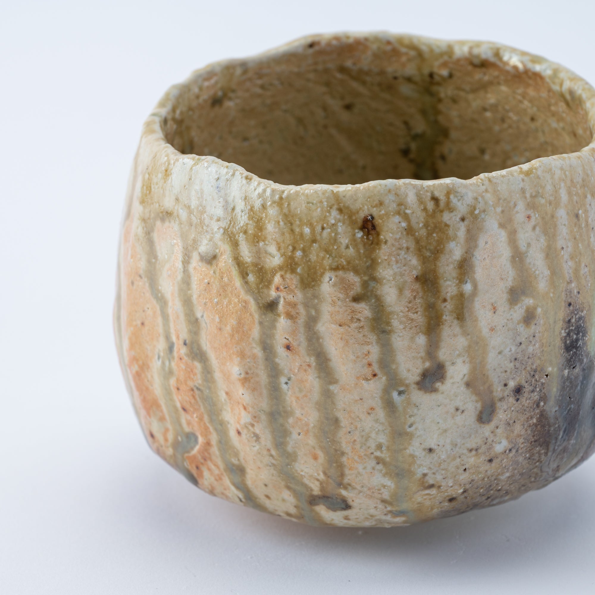 Iga Earthen Round Matcha Bowl