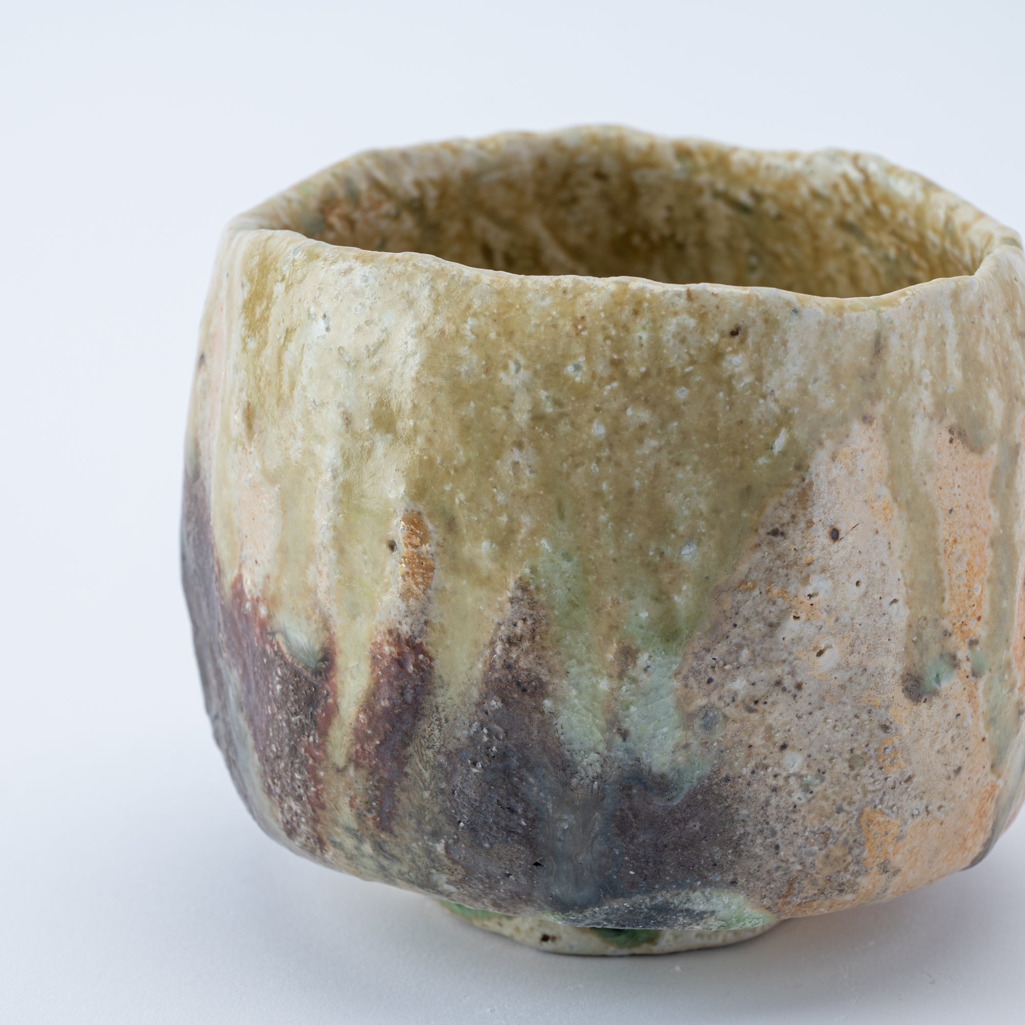 Iga Earthen Round Matcha Bowl