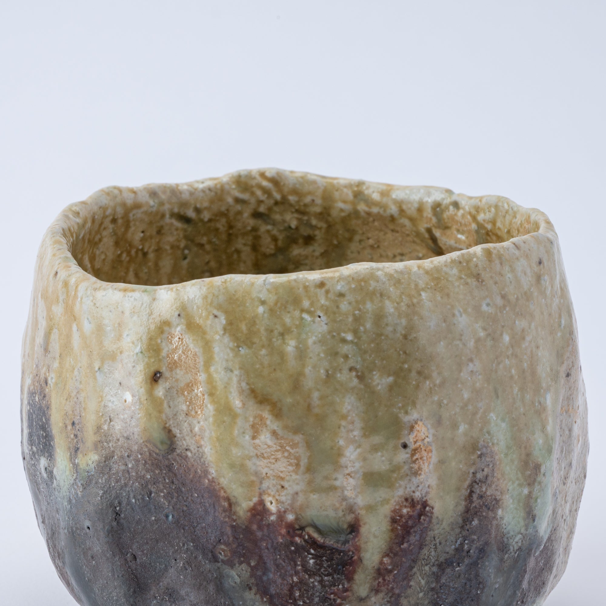 Iga Earthen Round Matcha Bowl