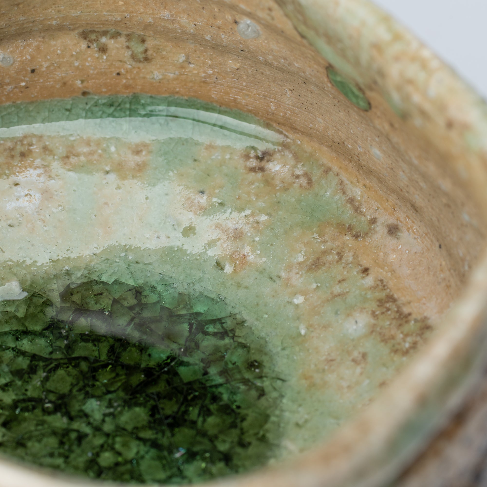 Iga Variegated Luster Matcha Bowl