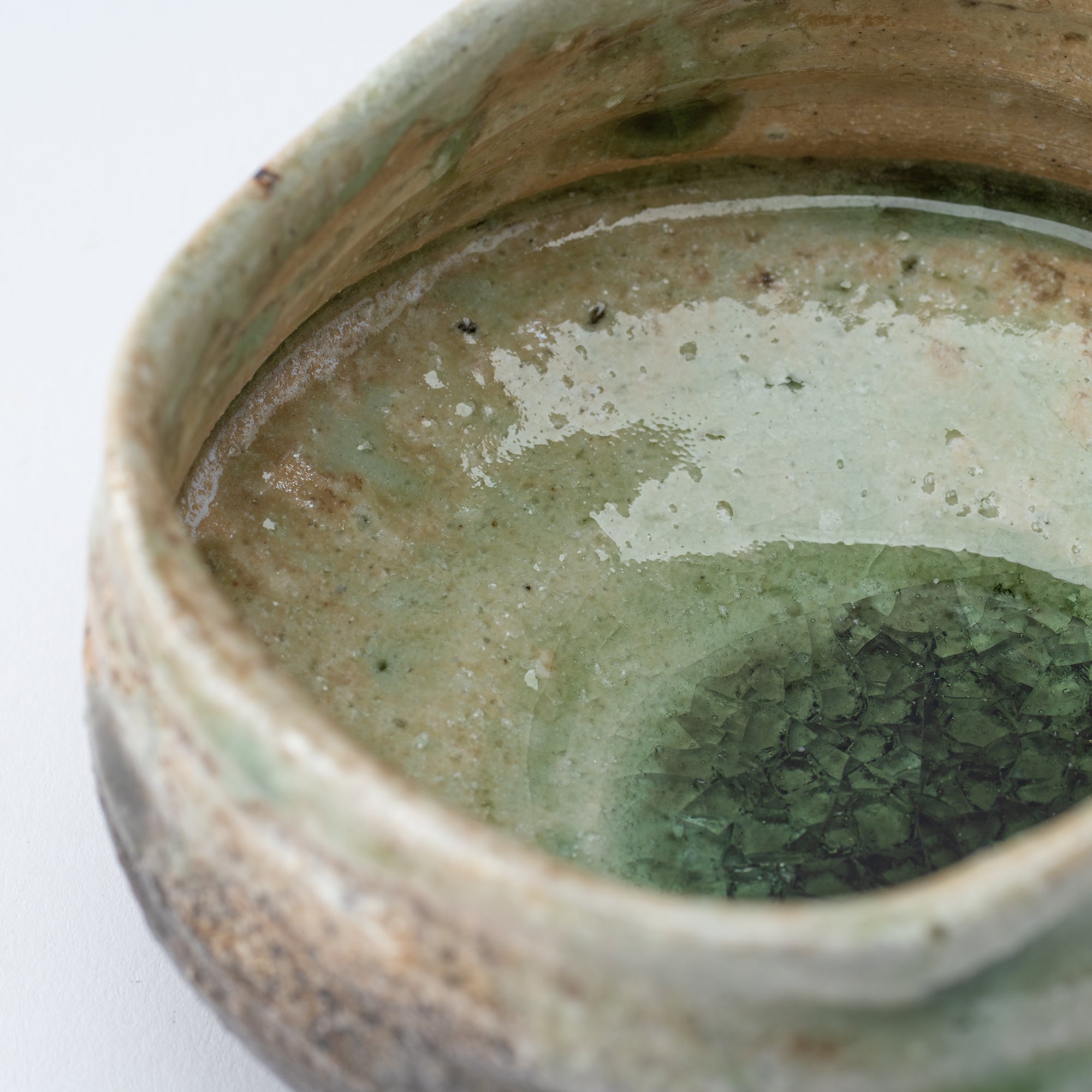 Iga Variegated Luster Matcha Bowl