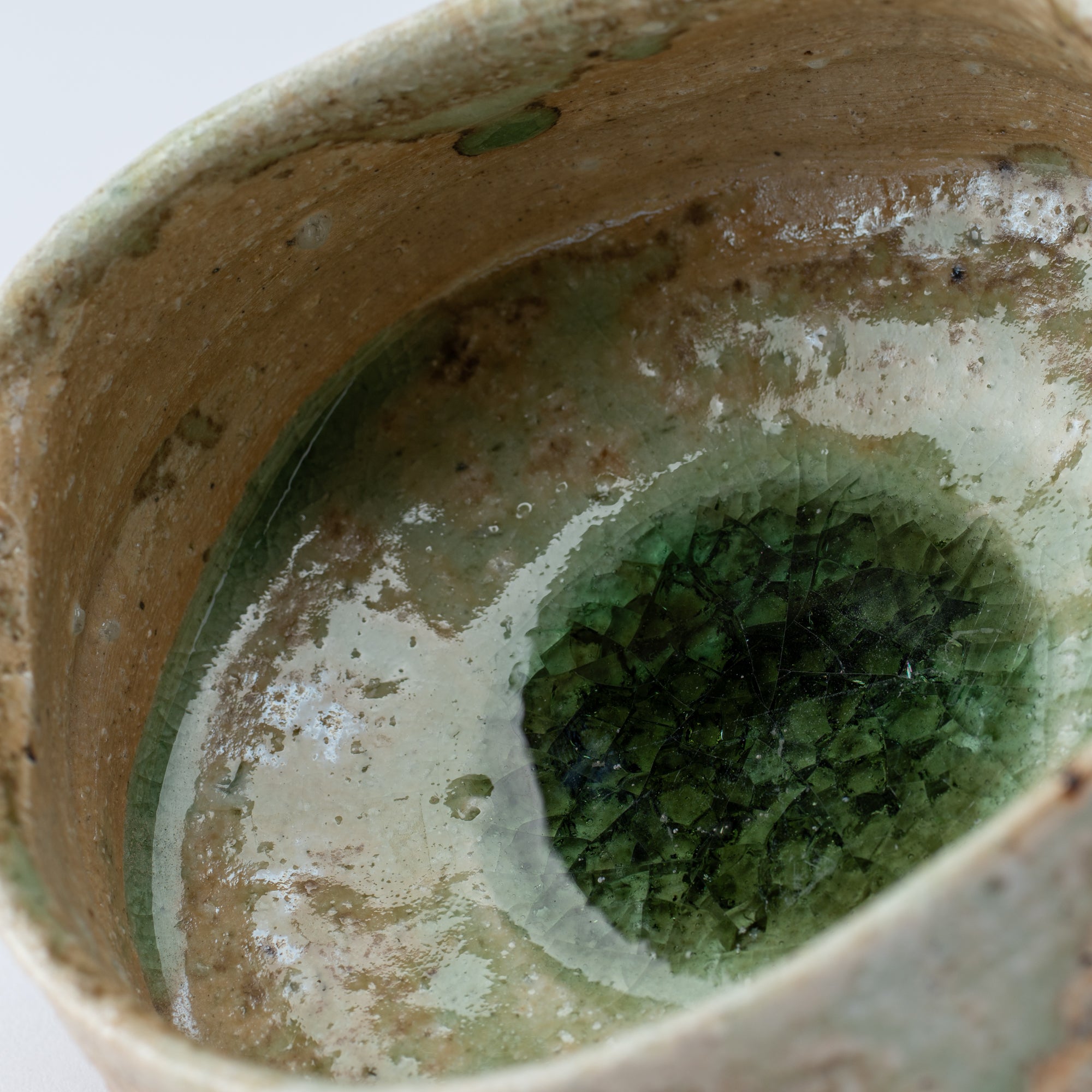 Iga Variegated Luster Matcha Bowl