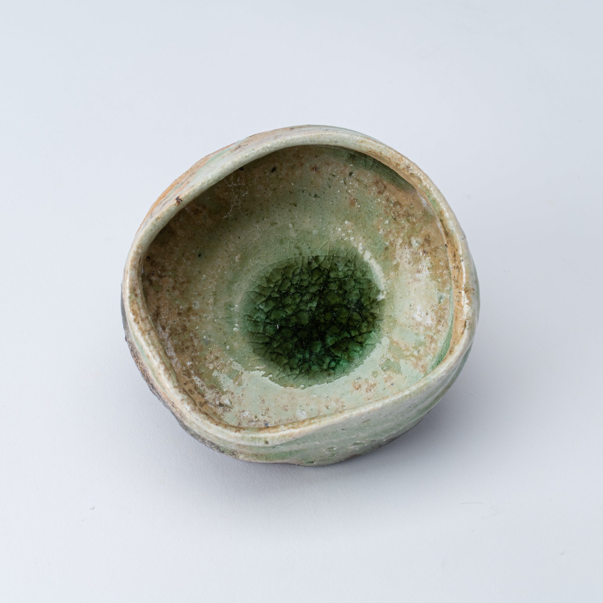 Iga Variegated Luster Matcha Bowl