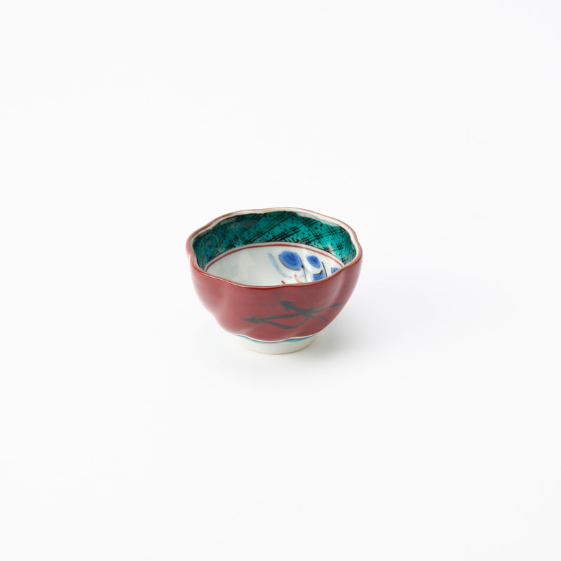 Mitsui Tamekichi Plum-Shaped Dragon Guinomi Sake Cup