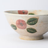 Musashi Kiln Camellia Mino Ware Ramen Bowl M