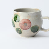 Musashi Kiln Camellia Mino Ware Mug