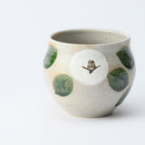 Musashi Kiln Camellia Mino Ware Mug