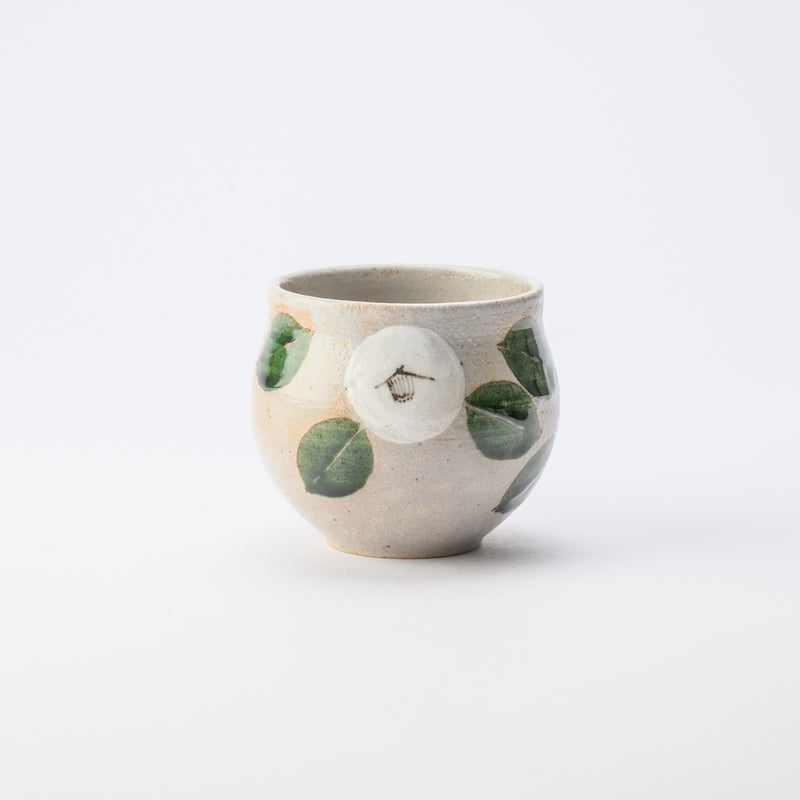 Musashi Kiln Camellia Mino Ware Mug