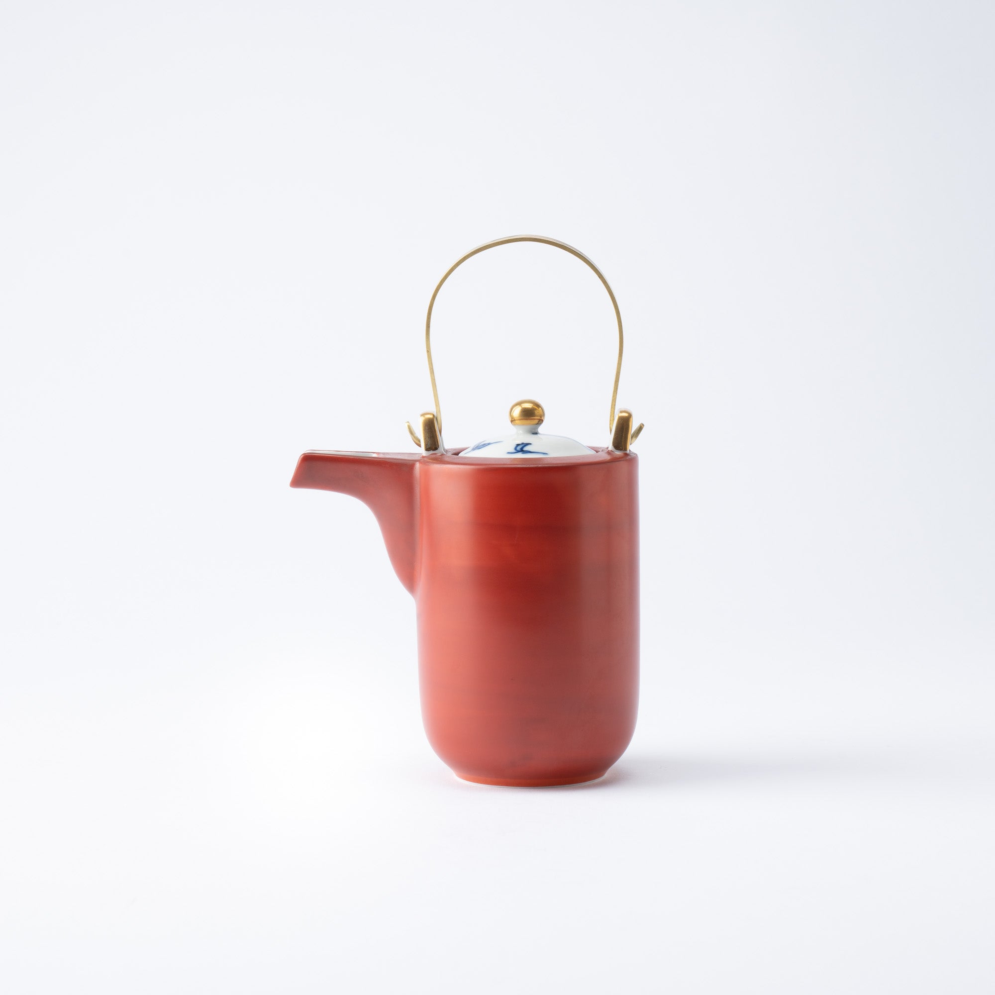 Bengara Red Tall Sake Pot